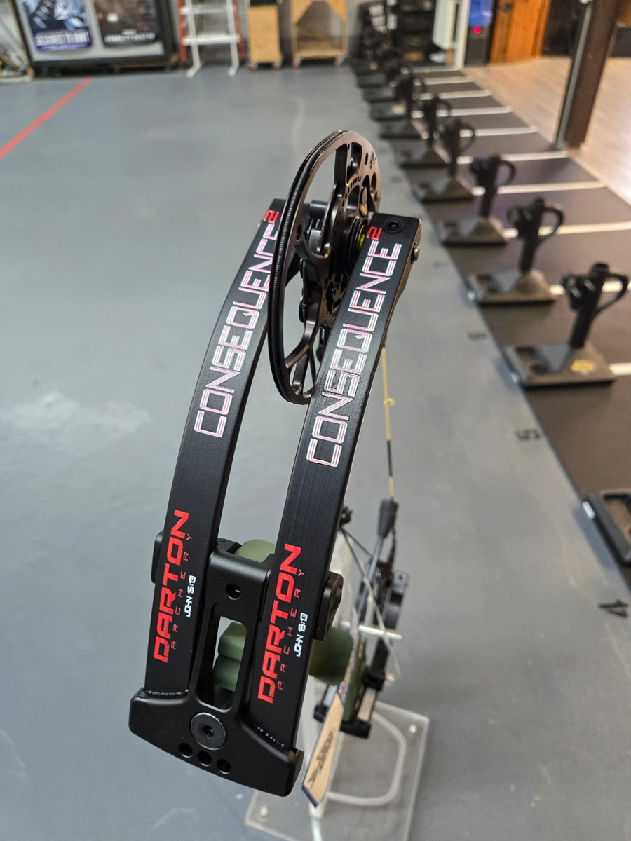 Darton Consequence 2 70 Rh Hunting Bow Stone Gray / Black XSpot Archery