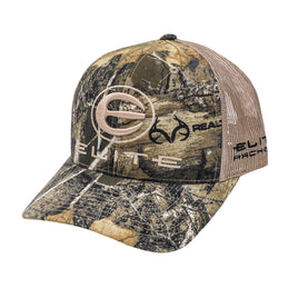 REALTREE EDGE ELITE LOGO PUFF STITCH - TAN