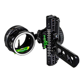 Axcel Driver Plus Slider Sight - Standard Pro Bar - w/ AVX-41 Scope - Single Pin -  .010 Green Fiber