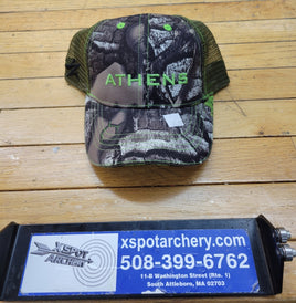 Athens  Black Hat Green Logo