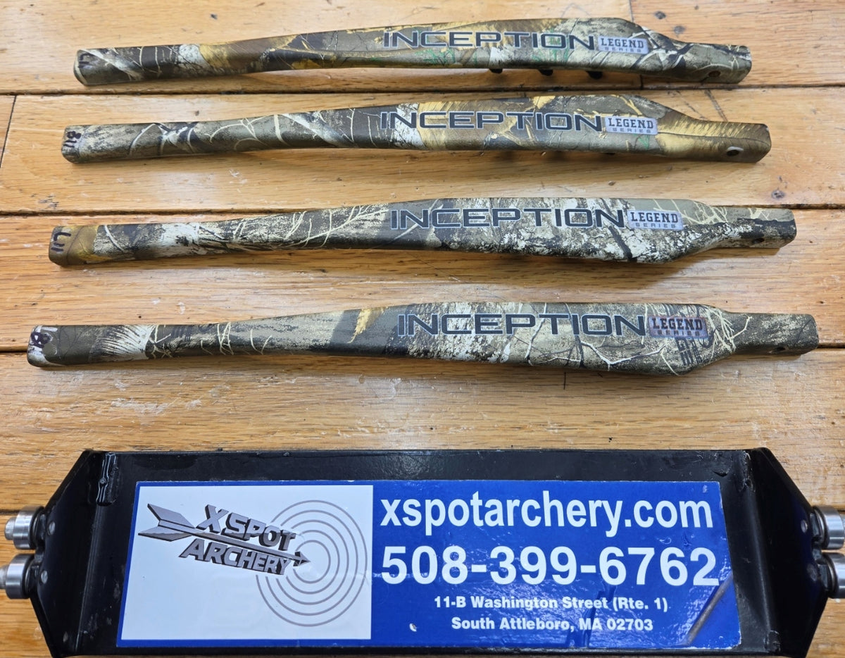 Bear Inception Bear Inception 60# Limb Set Used| XSpot Archery