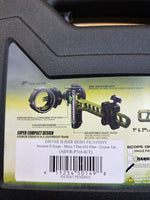 Axcel Driver Slider Sight - Picatinny - w/ AccuStat II Scope - Micro 3 Pins  .010 Fiber -RH Coyote Tan Sight