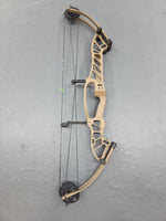 Hoyt Stratos 36 HBT 1  RH 30# To 40# Flat Dark Earth  Target Bow Used