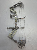 Bowtech Amplify 8-70# LEFT HAND OD Green  w/ Rts  kit Used