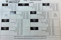 Prime RVX & Revex  Ronan & Form  Core Standard Mods      Add Size in notes