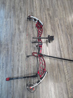 Bowtech Reckoning Gen 2 39 MD RH 40-50# Med Cam Used Bare Bow