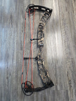 Elite Exalt 35 70 lb Camo RH Hunting Bow Target Used