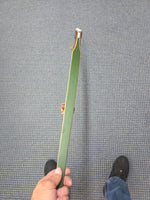 59 Bear Kodiak Traditional Recurve Bow 50# RH Shedua/Purple Heart/Green Glass Used