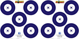 Nice Target 5- Spot Blue Target Plastic 2 Targets