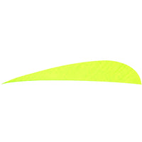 TRUEFLIGHT PARABOLIC FEATHERS CHARTREUSE 4 IN. LW