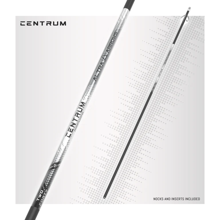 Altra Centrum 246 Premier 300 .001 Fletched Arrows| XSpot Archery