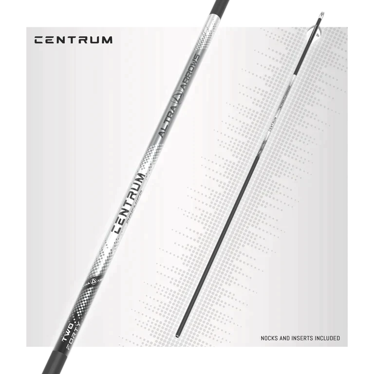 Altra Centrum 246 Premier 400 .001 Fletched Arrows| XSpot Archery