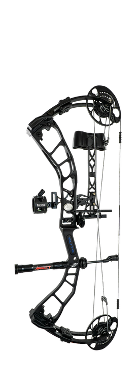 Elite Emerse Black  RTH Compound Hunting Bow Kit Left Hand