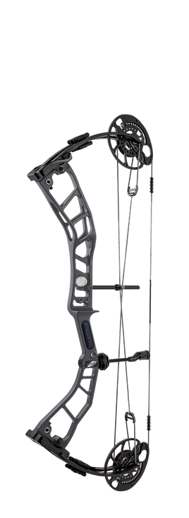 Elite Emerse Slate Gray RTH Compound Hunting Bow Kit 30# - 60#