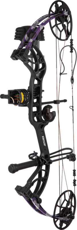 Bear Cruzer G4 RTH 70RH Black/Fred Bear Twilight