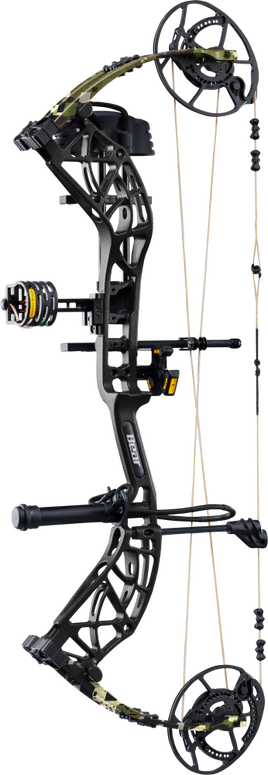 Bear Whitetail INT RTH Compound Hunting Bow Package Emerge 2.0 Blk l 70# Rh