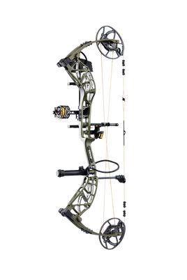 Bear Whitetail INT RTH Compound Hunting Bow Package Blk / Olive 70#