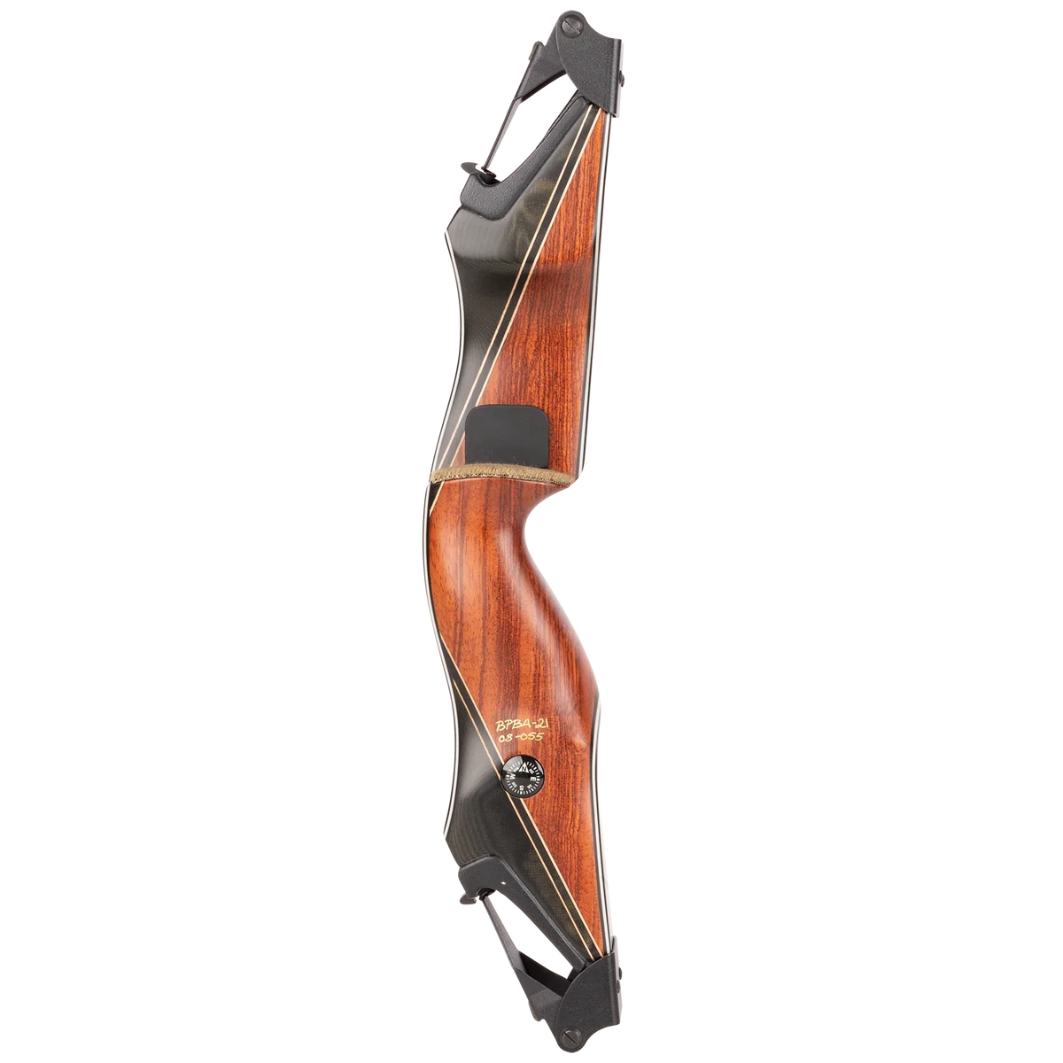 Bear Take Down B riser RH Bubinga/Phenolic Black Stripe| XSpot Archery