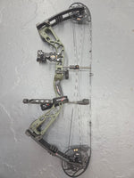 Bowtech Amplify 8-70# Left Hand  OD Green W Ready to Shoot  Used