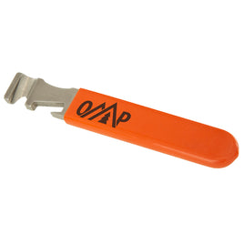 OCTOBER MOUNTAIN VANE STRIPPER ORANGE W/ BOTTLE OPENER