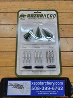 BEAR RAZOR HEAD VWS DOUBLE BEVEL BROADHEADS KIT 150-200 GR. 3 PK.