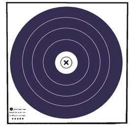 40 CM TARGET FACE NFAA INDOOR BLUE/WHITE