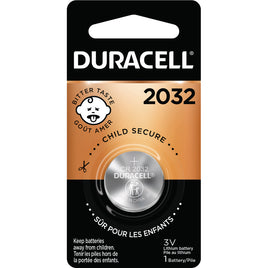 DURACELL LITHIUM COIN BATTERY 2032 1 PK.