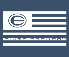 ELITE ARCHERY FLAG DECAL 5"