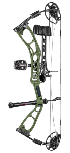 ELITE EMBER OD GREEN  COMPOUND BOW PACKAGE Left Hand