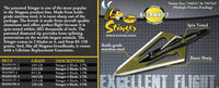 MAGNUS STINGER BUZZCUT BROADHEADS 4 BLADE 100 GR. 3 PK.