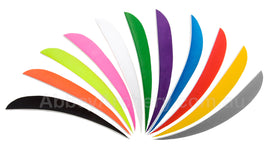 Trueflight Feathers Parabolic Solid Color 5 Lw Black