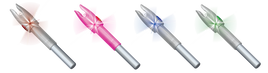 DOUBLE TAKE HALO  NOCKS RED UNIVERSAL FIT 3 PK.