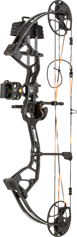 BEAR ROYALE COMPOUND BOW  RTH PACKAGE BLACK RH