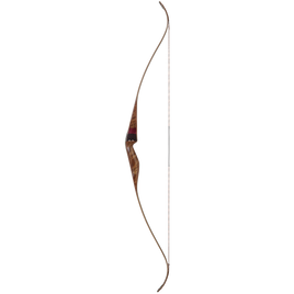 59 Bear Kodiak Traditional Recurve Bow 45# Left Hand Shedua/Purple Heart/Green Glass