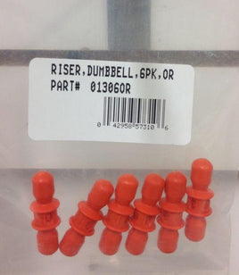 PSE  RISER DUMBBELL 6 PK ORANGE