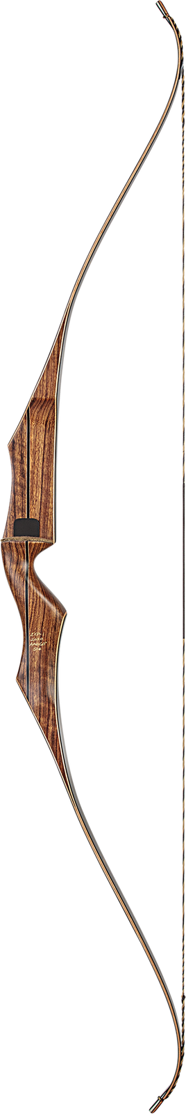 Bear Super Kodiak Recurve Bow Left Hand 45# Shedua With Black Stripe